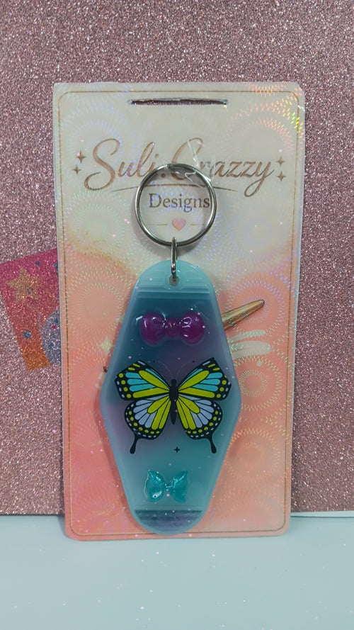 butterfly keychain
