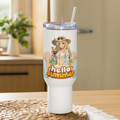 Hello Summer mug with a handle